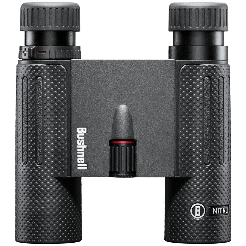 Nitro Compact, Black Binoculars, 10X25 Magnification| Bushnell